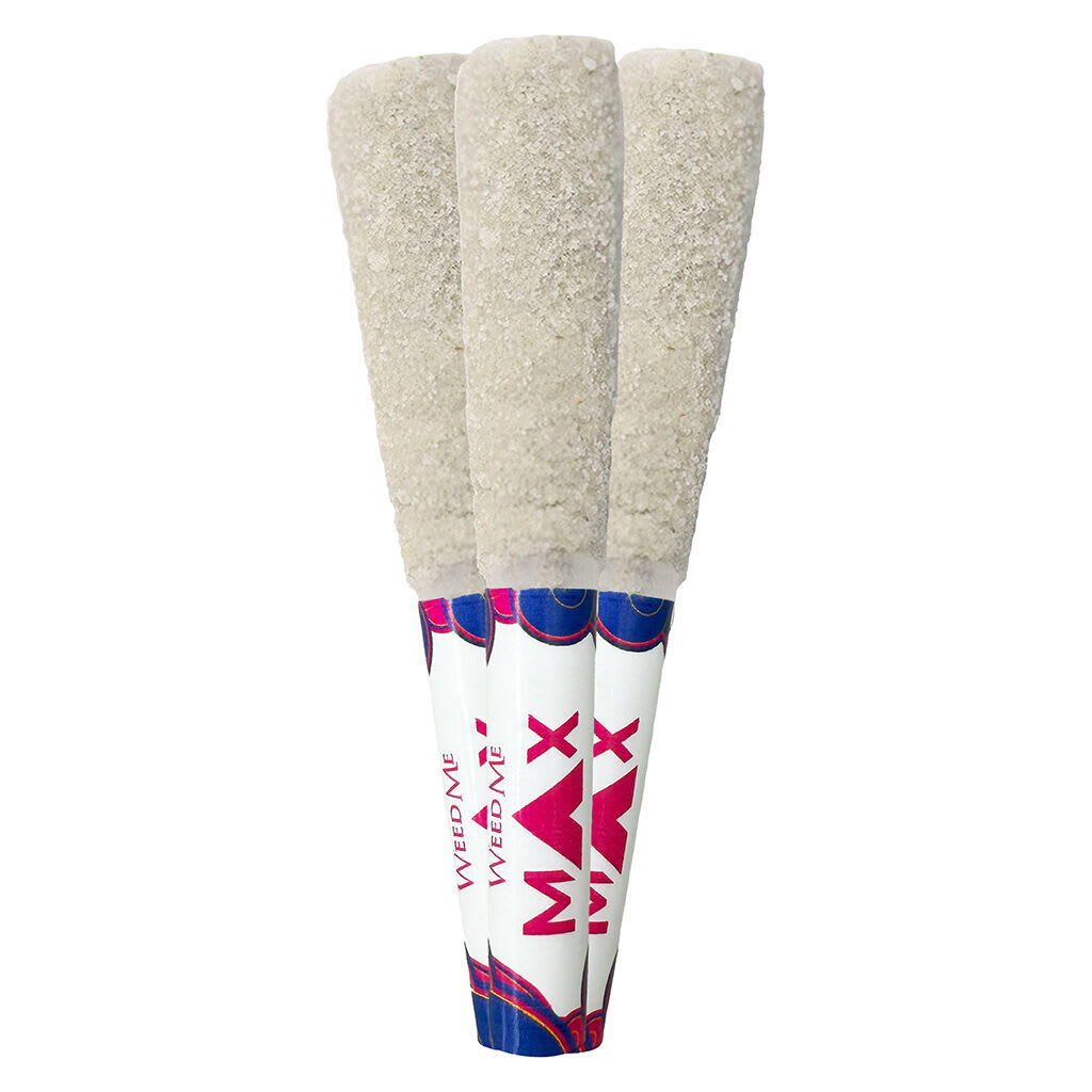 Weed Me Max - THCa2 Lemon Lime Infused Pre-Roll - THCa2 Lemon Lime Infused Pre-Roll 3x0.5g Distillates